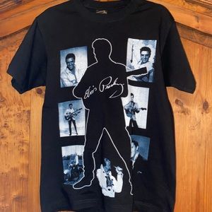 Elvis black short sleeve Tee shirt size M